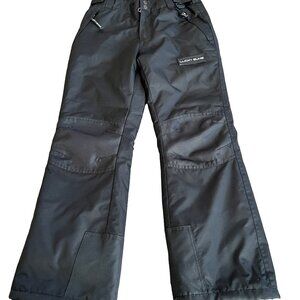 Lucky Bums Youth Medium Black Insulated Ski Pants